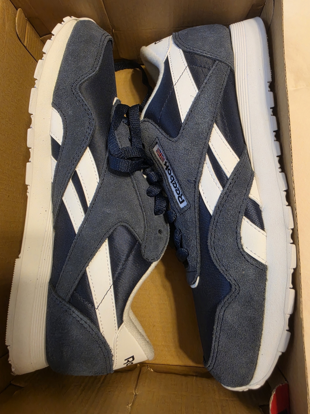 Reebok Classic Navy & White Men's Sneaker